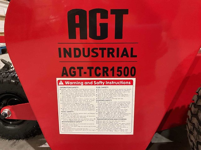 2025 agt tcr1500 sleuvengraafmachine - afbeelding 10 van  21