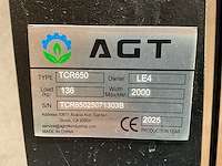 2025 agt tcr650 sleuvengraafmachine - afbeelding 12 van  61