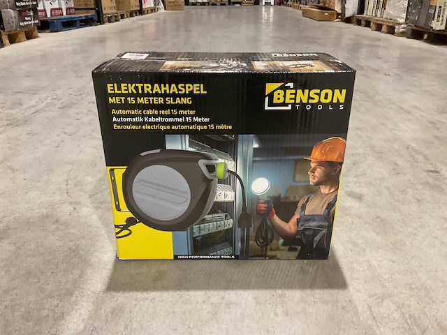 2025 benson 15 meter 015103 verlengkabelhaspels en -snoer - afbeelding 3 van  13