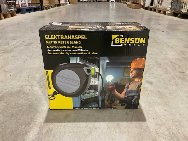 2025 benson 15 meter 015103 verlengkabelhaspels en -snoer - afbeelding 3 van  13
