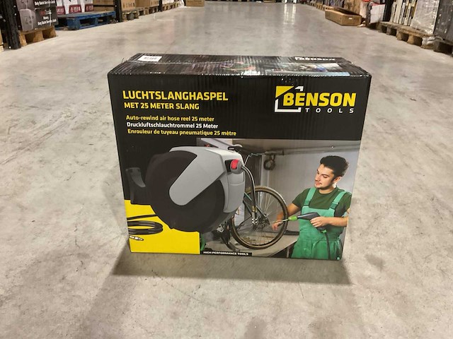 2025 benson 25 meter 015102 luchtslanghaspel - afbeelding 3 van  13
