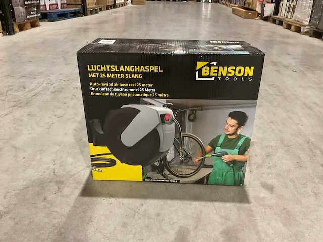 2025 benson 25 meter 015102 luchtslanghaspel - afbeelding 3 van  13