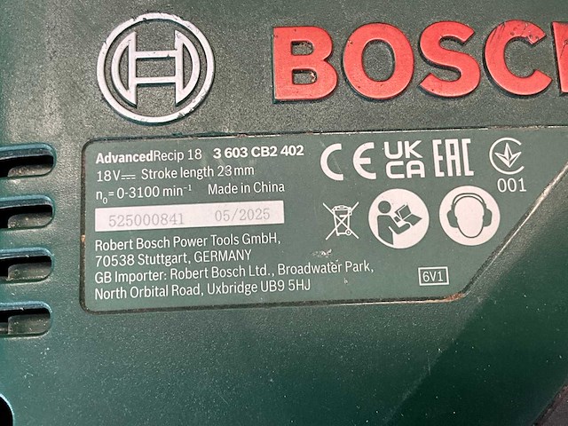 2025 bosch reciprozaag - afbeelding 4 van  4
