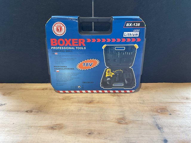 2025 boxer bx-138 accu schroefmachine - afbeelding 3 van  4
