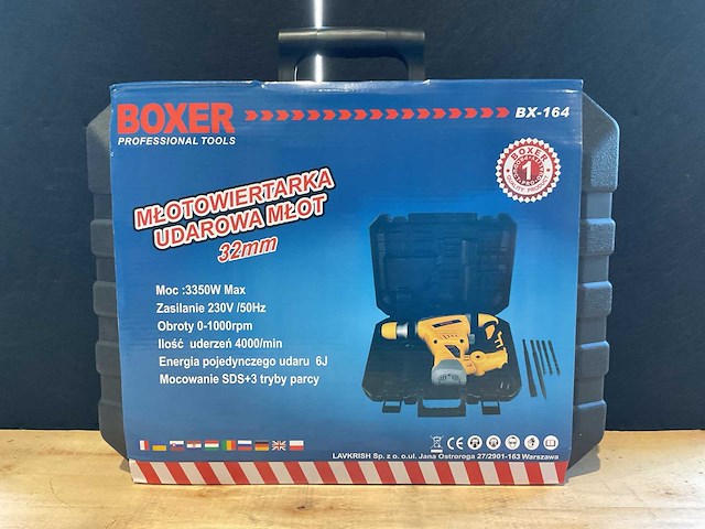 2025 boxer bx-164 slagboormachine - afbeelding 2 van  5