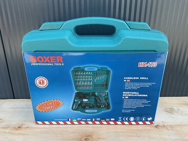 2025 boxer bx-173 accu schroefmachine - afbeelding 3 van  4