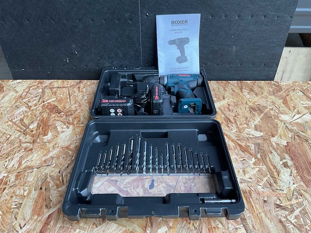 2025 boxer bx-175 accu schroefmachine set - afbeelding 6 van  6