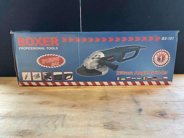2025 boxer bx-181 slijpmachine 3150w - afbeelding 1 van  4