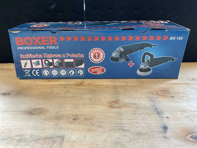 2025 boxer bx-185 slijpmachine met polijster - afbeelding 1 van  5