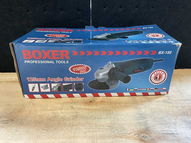 2025 boxer bx-188 slijpmachine 1150w - afbeelding 1 van  5