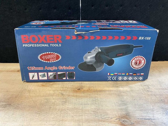 2025 boxer bx-188 slijpmachine 1150w - afbeelding 2 van  5