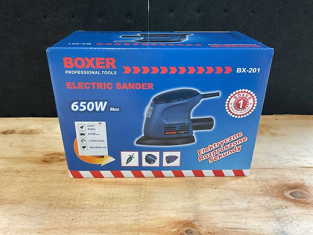 2025 boxer bx-201 schuurmachine - afbeelding 1 van  5