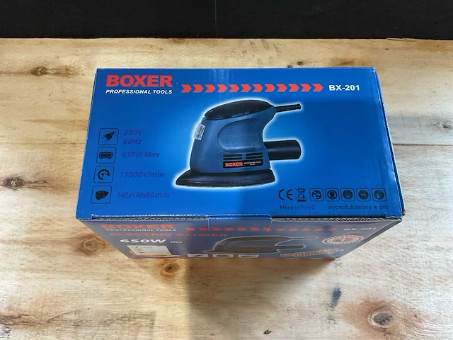 2025 boxer bx-201 schuurmachine - afbeelding 3 van  3
