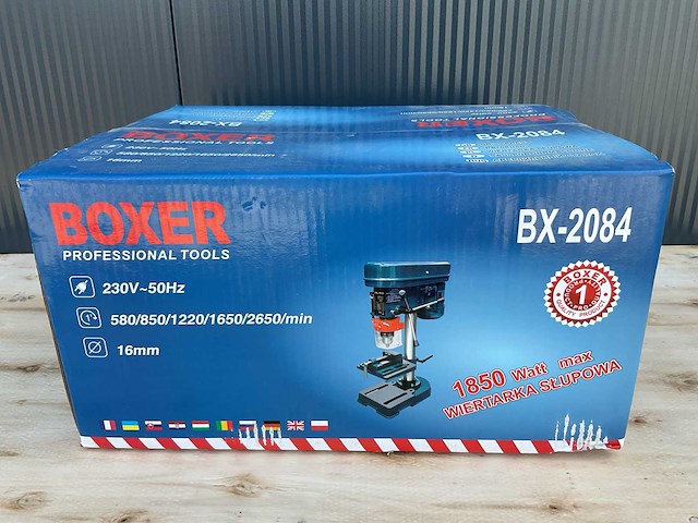 2025 boxer bx-2084 pijler boor - afbeelding 4 van  5
