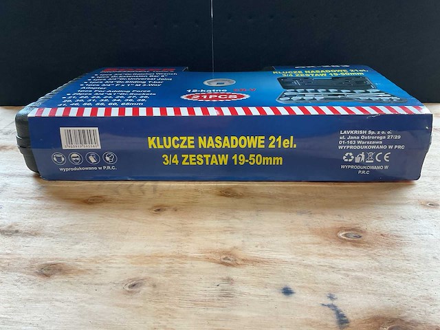 2025 boxer ox-283 21 delig doppenset 6 kant - afbeelding 4 van  5