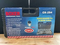 2025 boxer ox-284 21 delig doppenset 12 kant