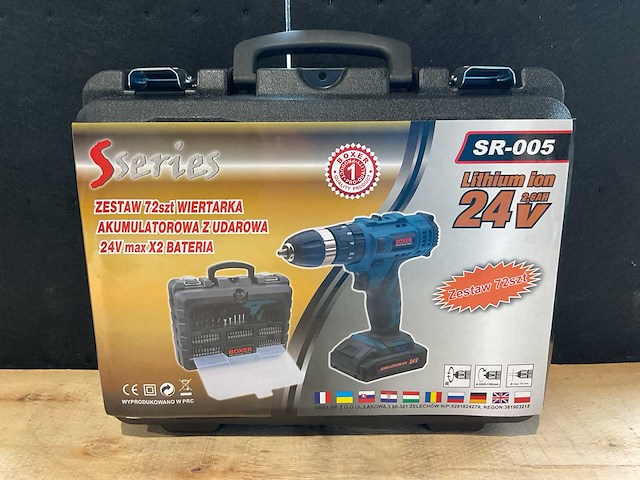 2025 boxer sr-005 accu schroefmachine - afbeelding 4 van  5