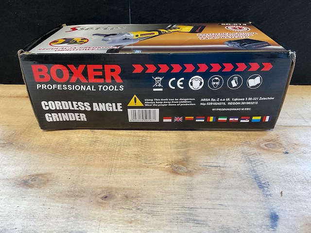 2025 boxer sr-013 accu slijpmachine - afbeelding 2 van  6