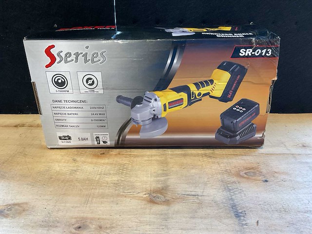 2025 boxer sr-013 accu slijpmachine - afbeelding 3 van  6