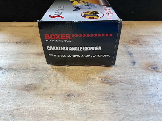 2025 boxer sr-013 accu slijpmachine - afbeelding 5 van  6