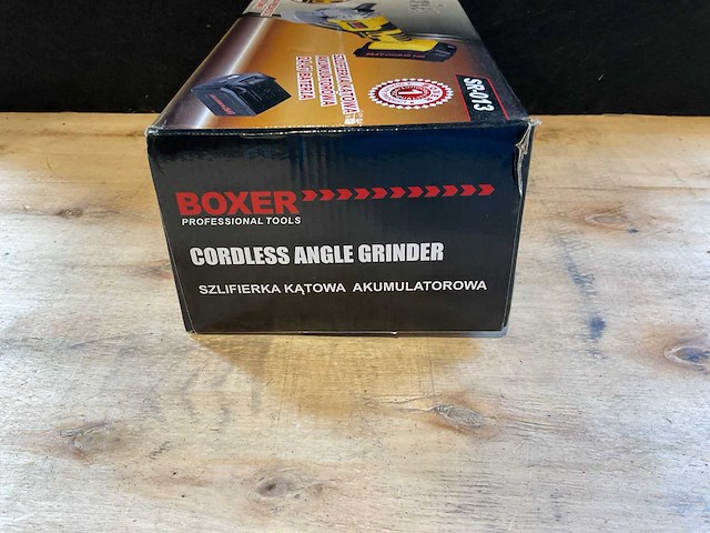 2025 boxer sr-013 accu slijpmachine - afbeelding 6 van  6