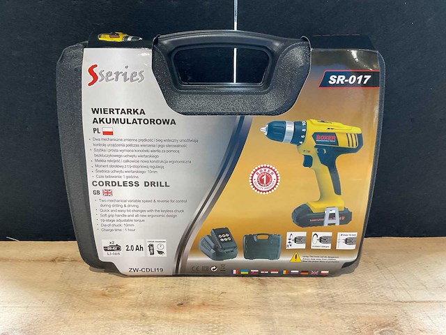 2025 boxer sr-017 accu schroefmachine - afbeelding 4 van  5