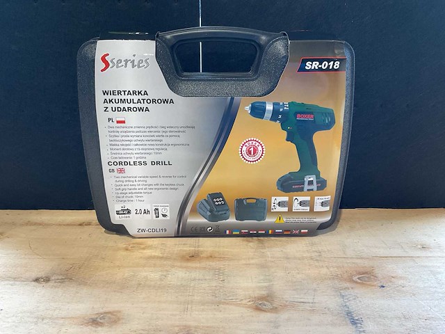 2025 boxer sr-018 accu schroefmachine - afbeelding 3 van  4