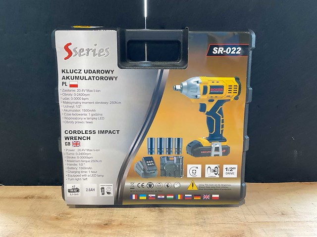 2025 boxer sr-022 accu slagmoermachine - afbeelding 4 van  5