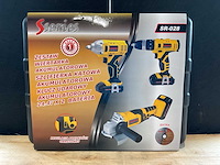 2025 boxer sr-028 accu gereedschapsset - afbeelding 1 van  5