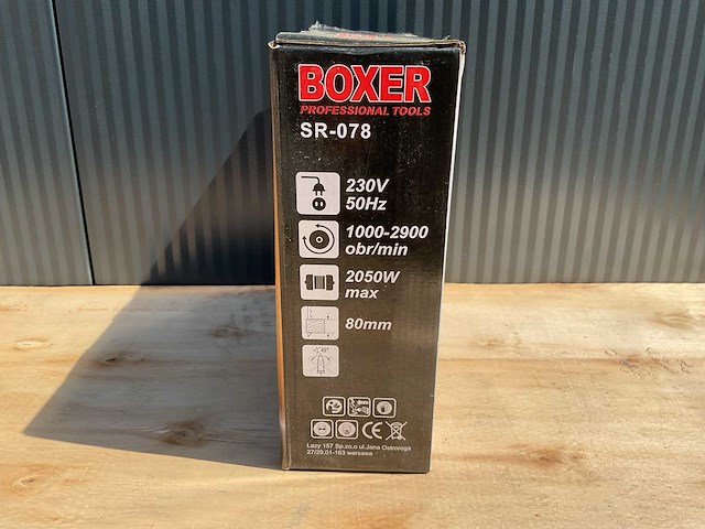 2025 boxer sr-078 2050 watt decoupeerzaag - afbeelding 2 van  4