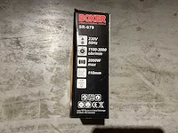 2025 boxer sr-079 2000 watt decoupeerzaag - afbeelding 2 van  2