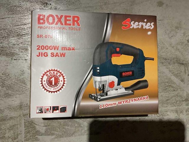 2025 boxer sr-079 2000 watt decoupeerzaag - afbeelding 1 van  2