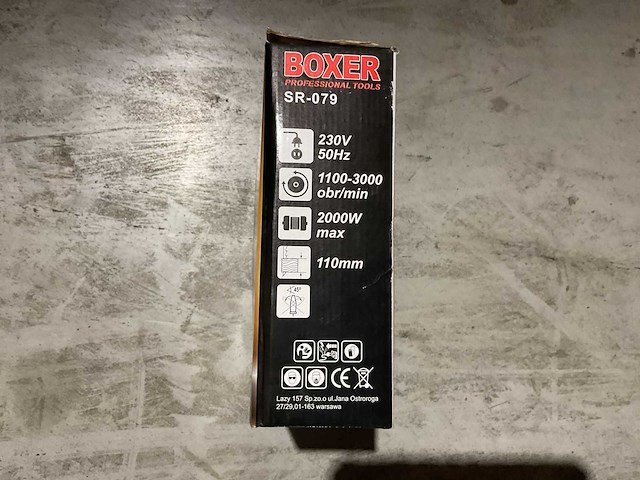 2025 boxer sr-079 2000 watt decoupeerzaag - afbeelding 2 van  2