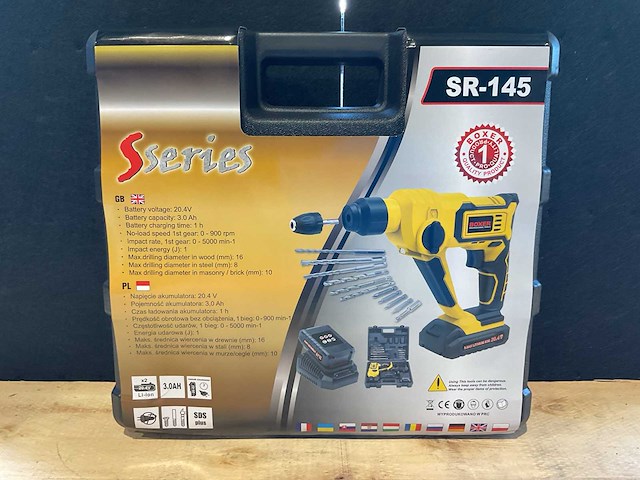 2025 boxer sr-145 accu boormachine - afbeelding 3 van  5