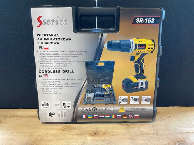 2025 boxer sr-152 accu schroefmachine - afbeelding 3 van  5