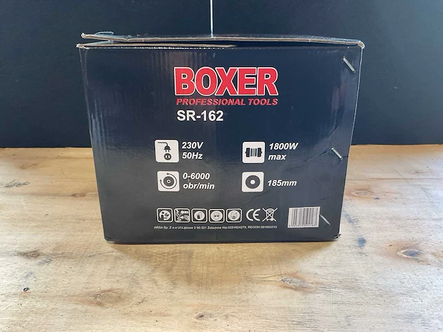 2025 boxer sr-162 1800 watt cirkelzaagmachine - afbeelding 3 van  5