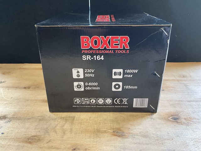 2025 boxer sr-164 1800 watt cirkelzaagmachine - afbeelding 5 van  5