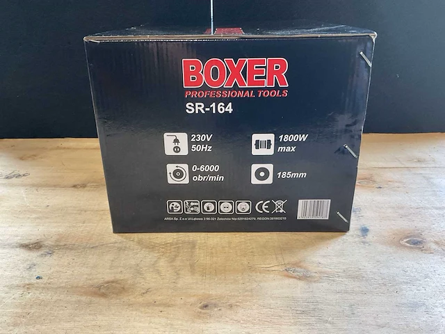 2025 boxer sr-164 1800 watt cirkelzaagmachine - afbeelding 3 van  5