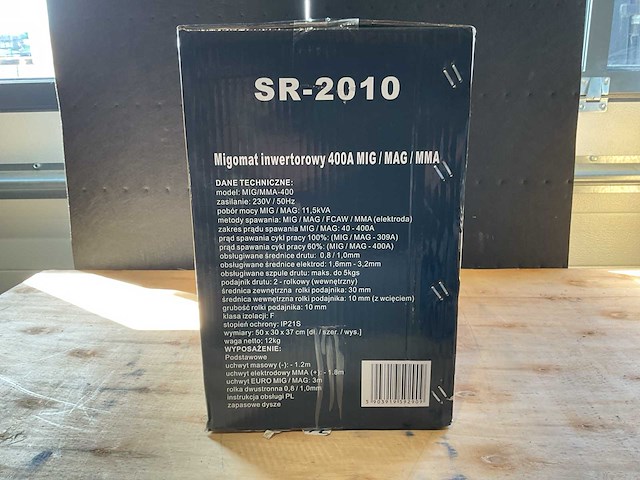 2025 boxer sr-2010 / mig/mma-400 lasmachine - afbeelding 5 van  5