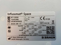 2025 braun infusomat space infusiepomp (3x) - afbeelding 7 van  8