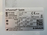 2025 braun infusomat space infusiepomp (3x) - afbeelding 8 van  8