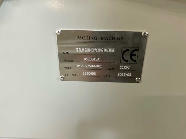 2025 bropack pe film shrink packing machine verpakkingsmachine (oven) - afbeelding 3 van  11
