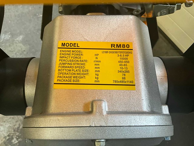 2025 bullforce rm 80 trilstamper - afbeelding 7 van  10