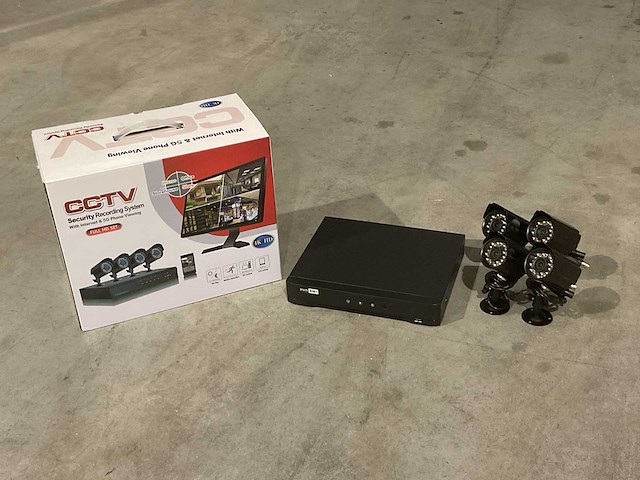 2025 cctv security recording system with internet & 5g phone viewing beveiligingscamera - afbeelding 1 van  25