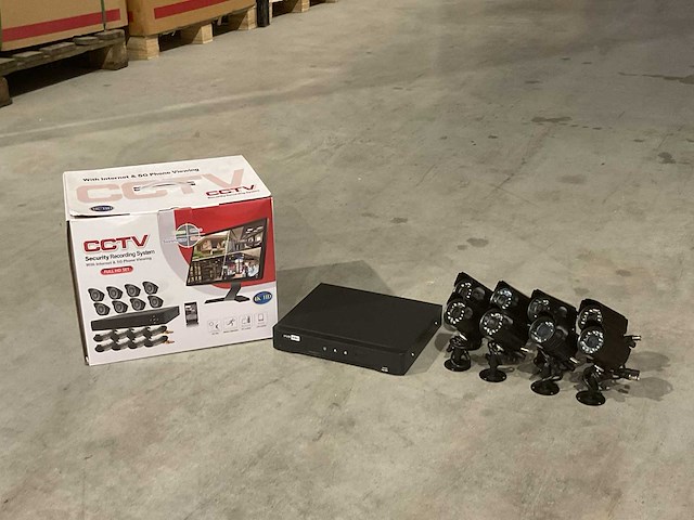 2025 cctv security recording system with internet & 5g phone viewing beveiligingscamera - afbeelding 44 van  64