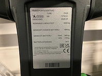 2025 cesab p320 elektrische meerij palletwagen “ongebruikt” - afbeelding 13 van  20