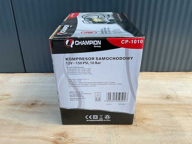 2025 champion cp-1010 12volt luchtcompressor - afbeelding 5 van  5