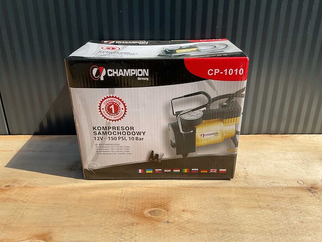 2025 champion cp-1010 12volt luchtcompressor - afbeelding 1 van  5