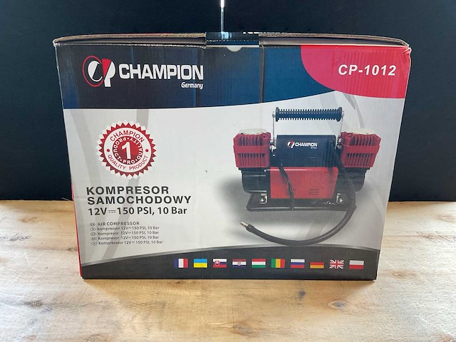 2025 champion cp-1012 12volt luchtcompressor - afbeelding 2 van  5