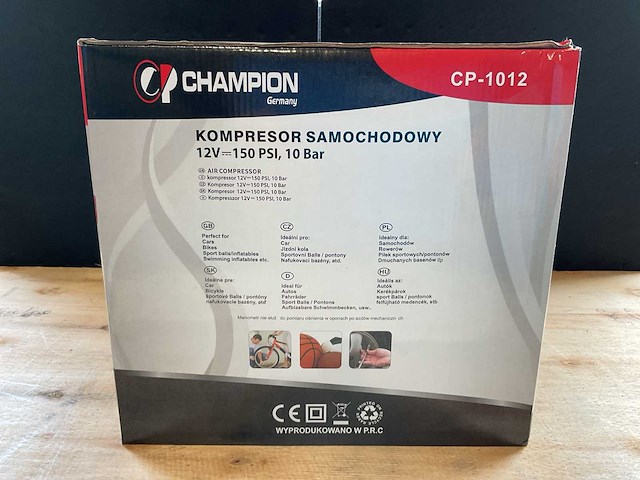 2025 champion cp-1012 12volt luchtcompressor - afbeelding 3 van  5